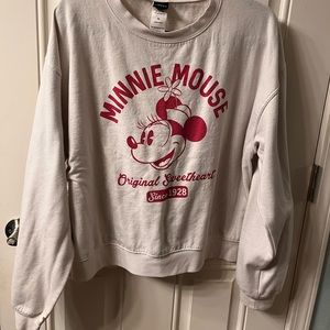 Minnie Mouse Pullover!